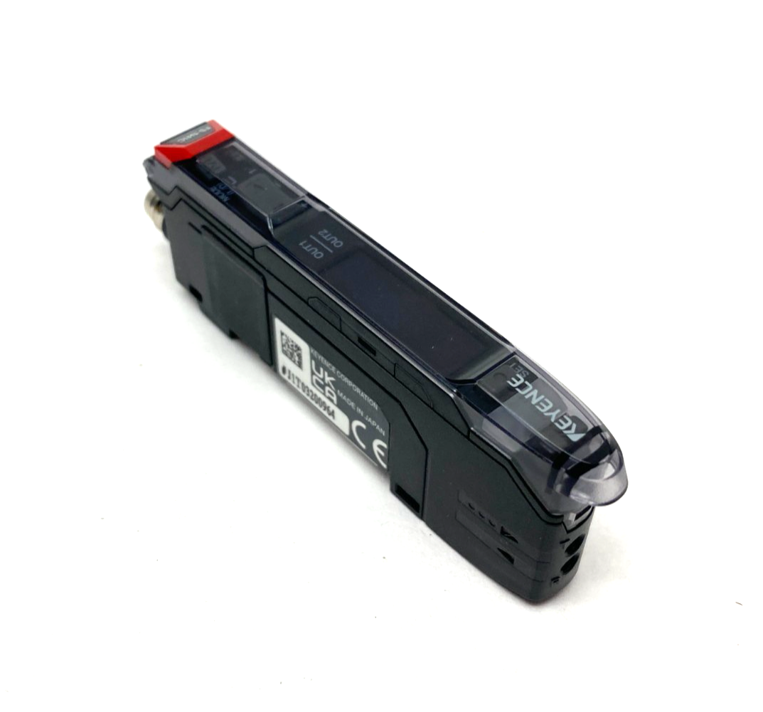 Keyence FS-N41C Fiber Optic Sensor Main Unit M8 4-Pin Connector Type - Maverick Industrial Sales