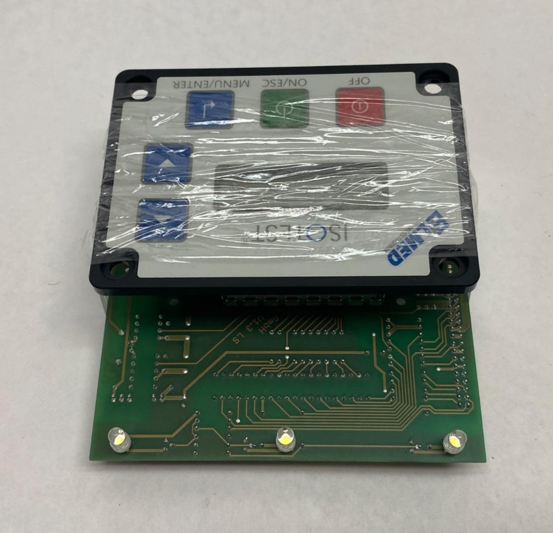 0115001020 | ELMED ISOTEST Holiday Detector Digital Panel Assembly INTF-BIDIR - Used - Maverick Industrial Sales