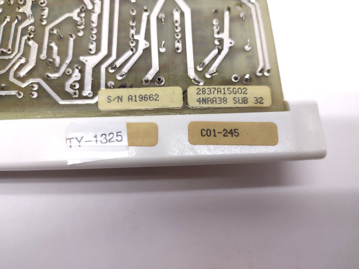 2837A15G02 | Westinghouse 4NRA38 Sub 32 PCB - Used - Maverick Industrial Sales