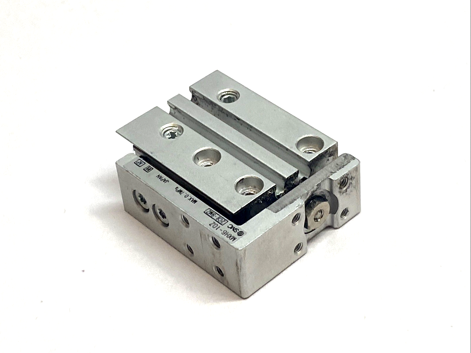 SMC MXH6-10Z Compact Slide Table 6mm Bore 10mm Stroke Guided Cylinder - Maverick Industrial Sales