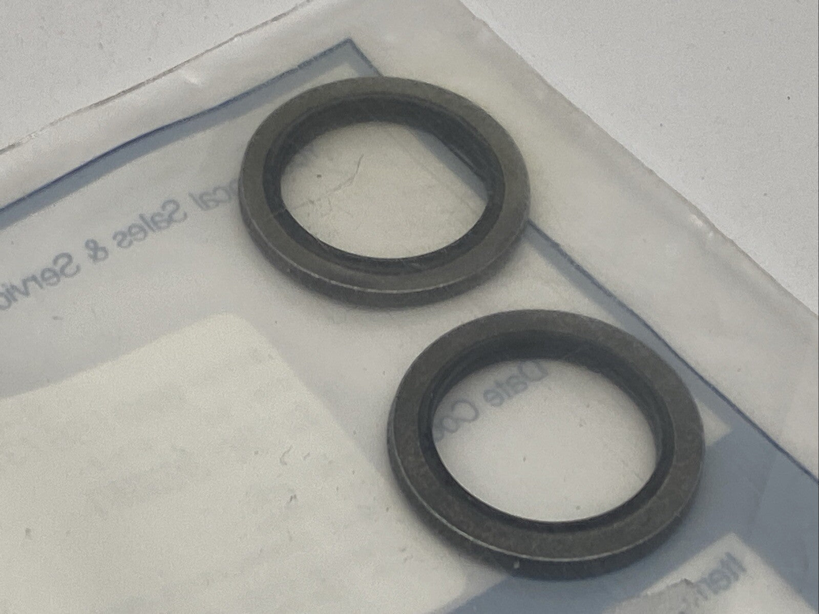 Swagelok S-6-RS-2B Gasket For 3/8" ISO Parallel Thread Fitting Buna LOT OF 2 - Maverick Industrial Sales