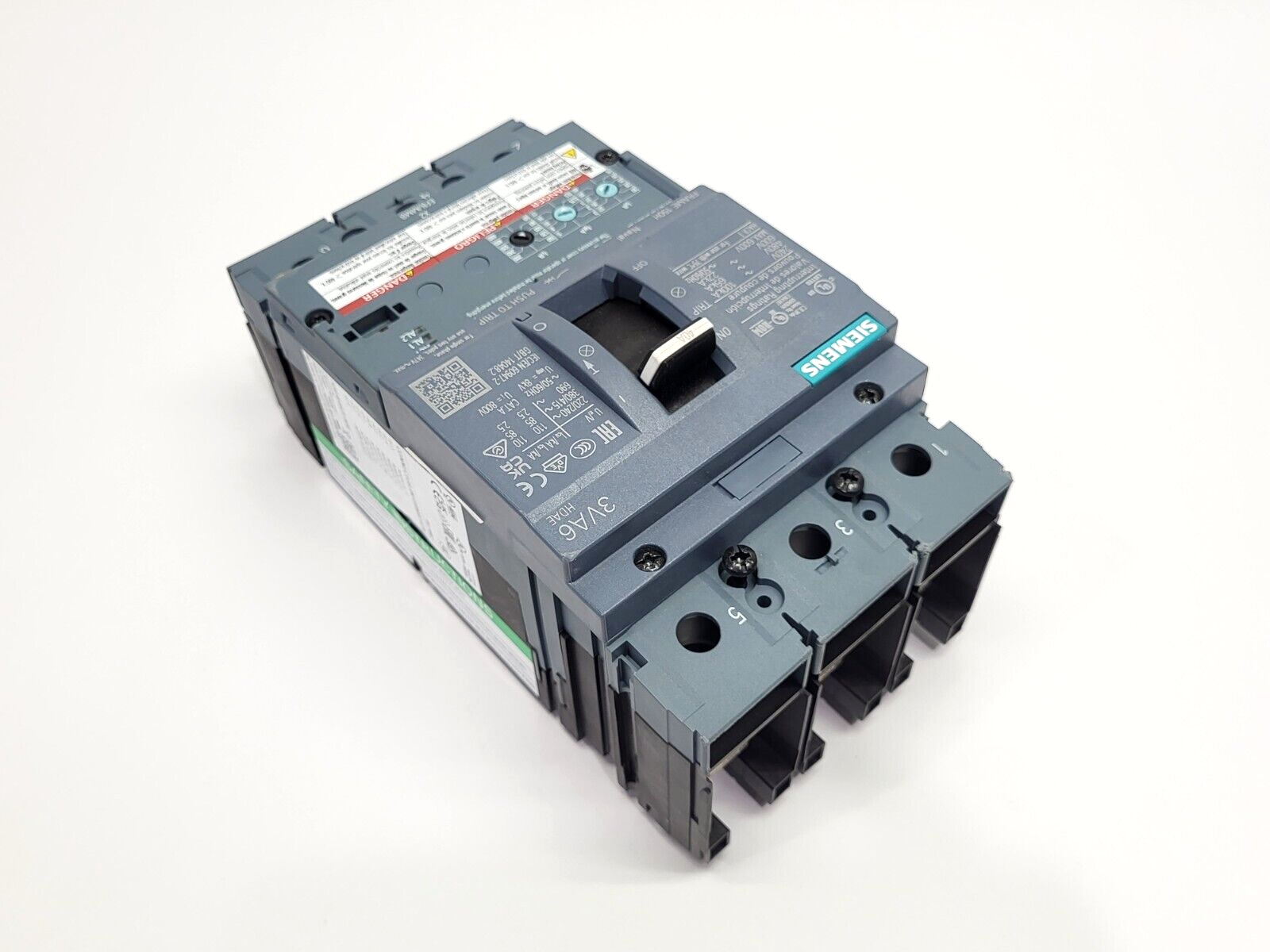 Siemens 3VA6140-6HL31-0AA0 Circuit Breaker CHIPPED CORNER - Maverick Industrial Sales