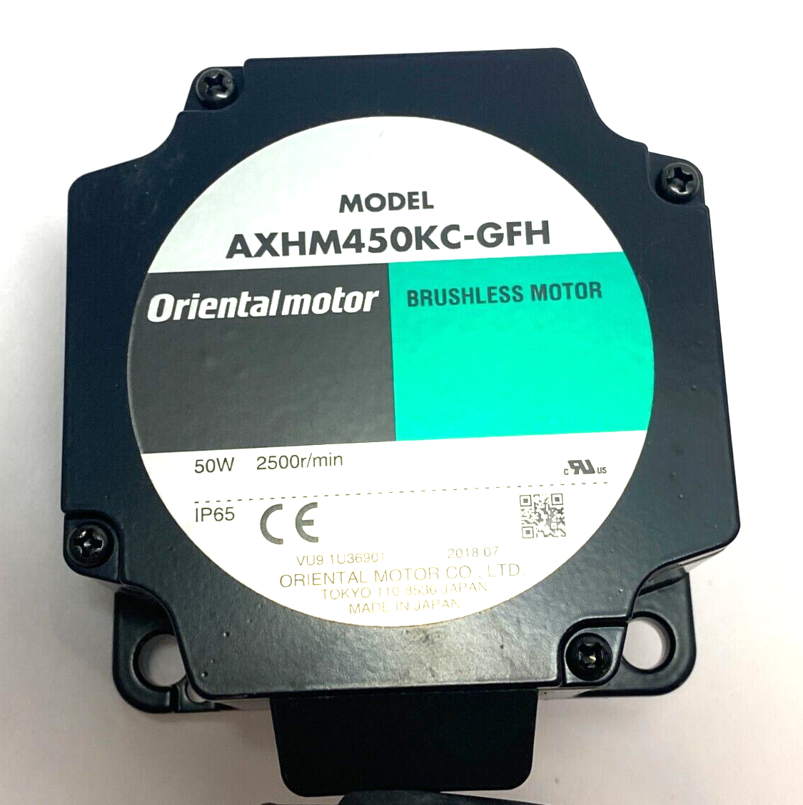 Oriental Motor AXH450KC-GFH Brushless DC Motor Head 2500rpm 50W IP65 - Maverick Industrial Sales