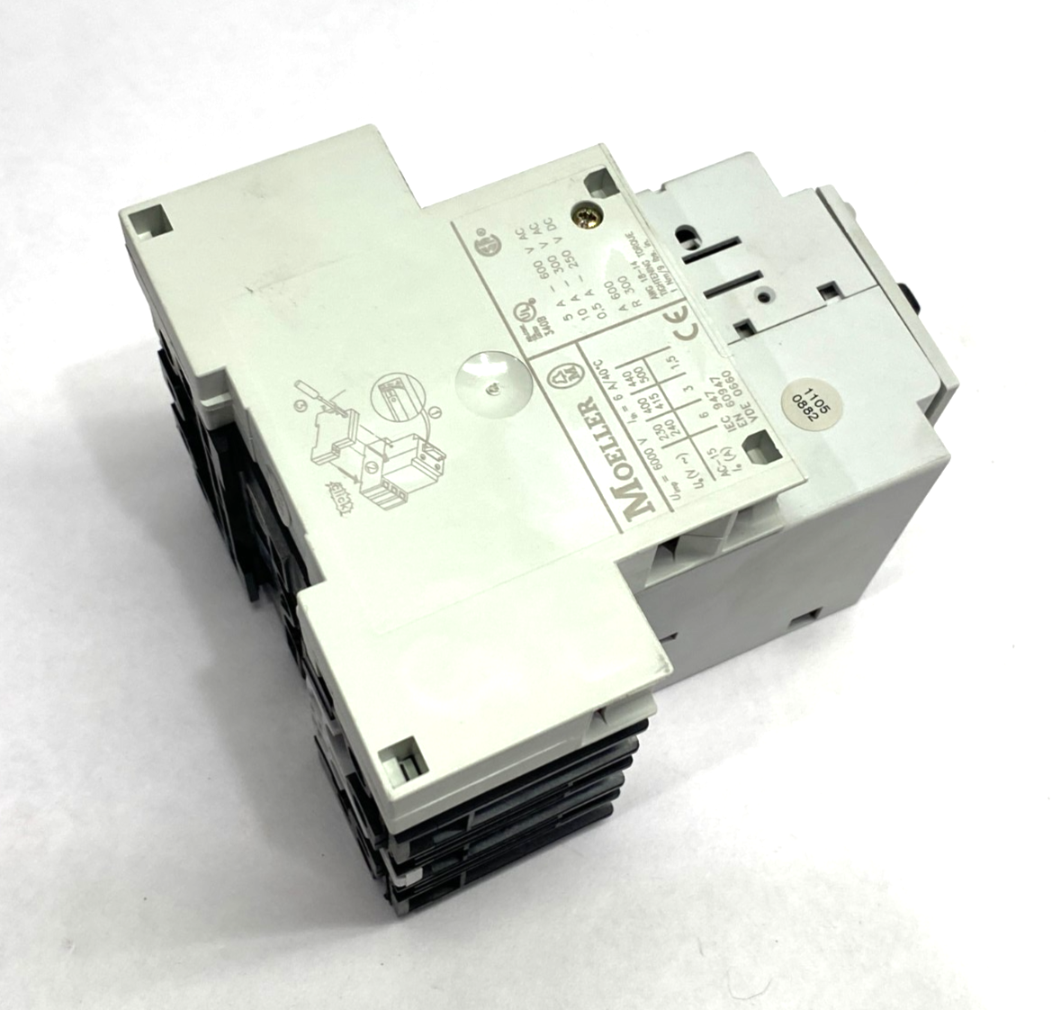 Moeller PKZ 2, ZM-25-PKZ2, NHI 11-PKZ 2 Motor Protection Breaker Assembly - Maverick Industrial Sales
