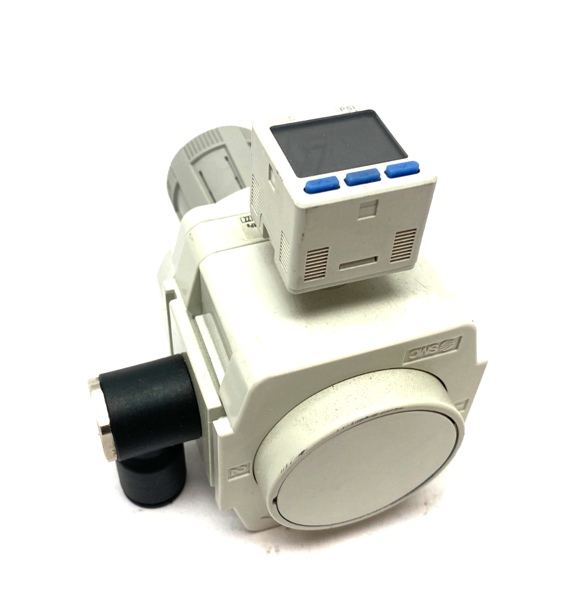 AR40-F03-D w/ ISE20B-V-P | SMC AR40-F03-D Regulator w/ ISE20B-V-P High-Precision Pressure Switch - New – Open box - Maverick Industrial Sales