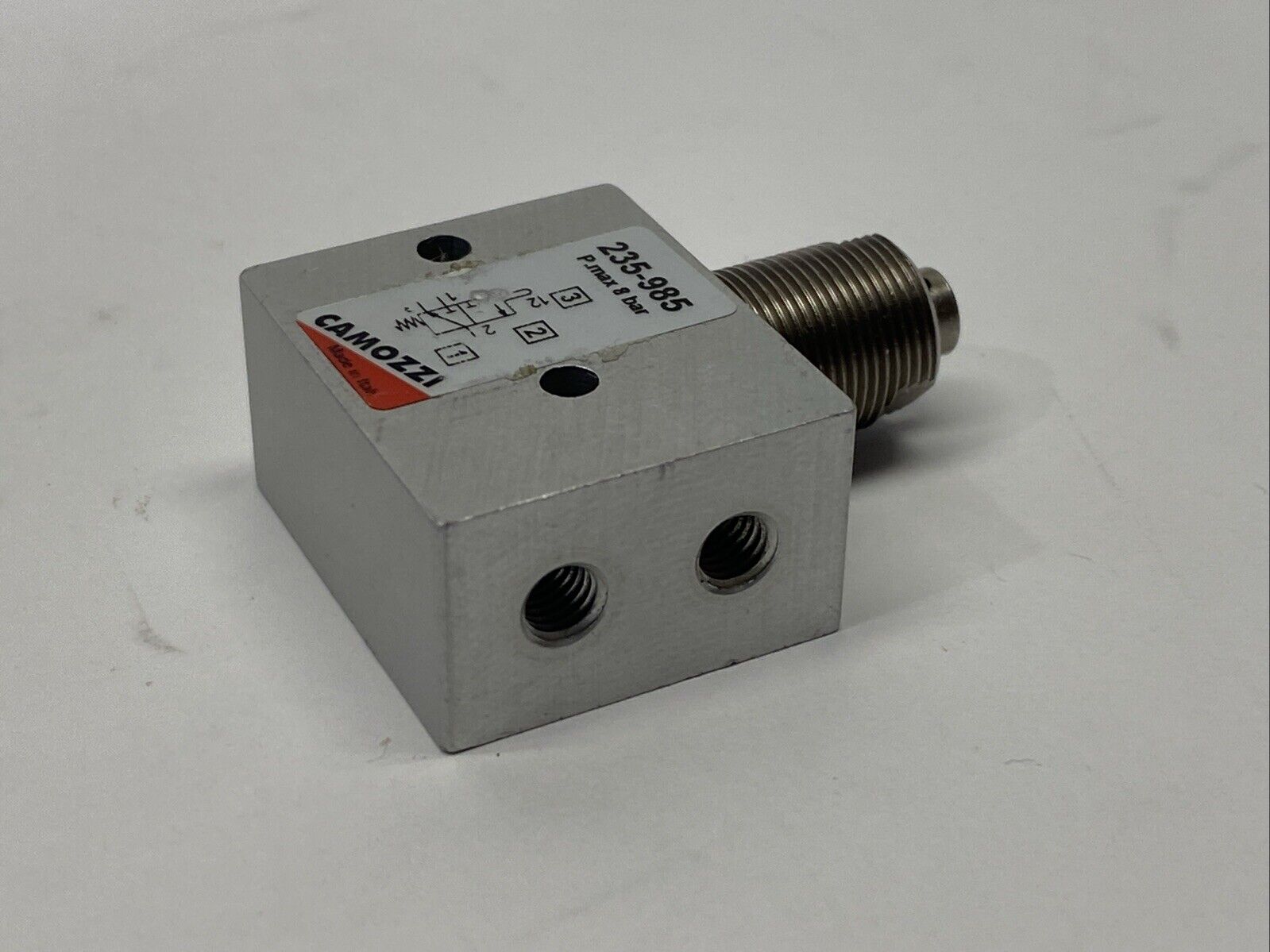 Camozzi 235-985 Mini-Valves Mechanical Valve 8 Bar - Maverick Industrial Sales