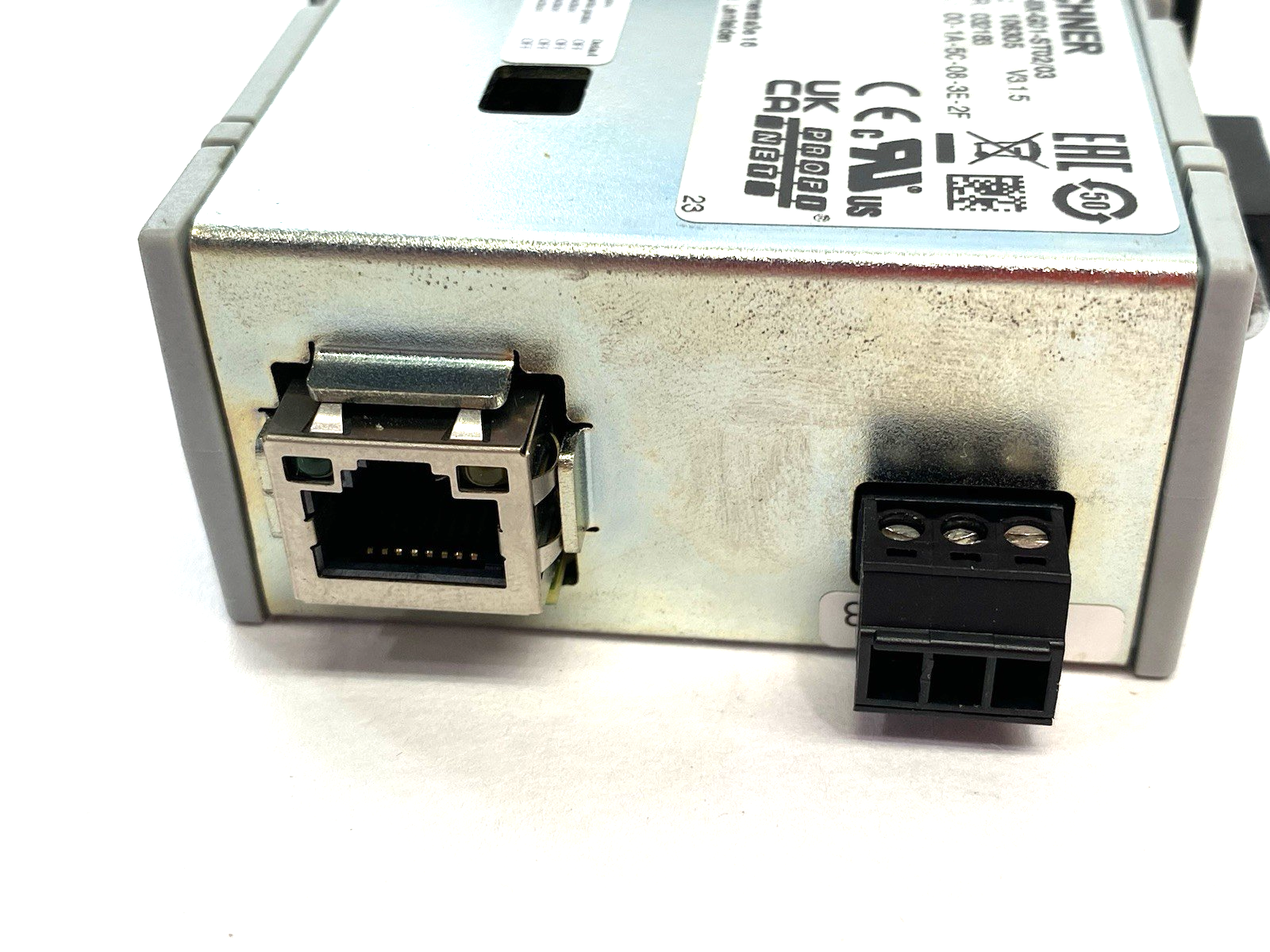EKS-A-IIX-G01-ST02/03 | Euchner PROFINET Interface Electronic Key Adapter 106305 - Used - Maverick Industrial Sales