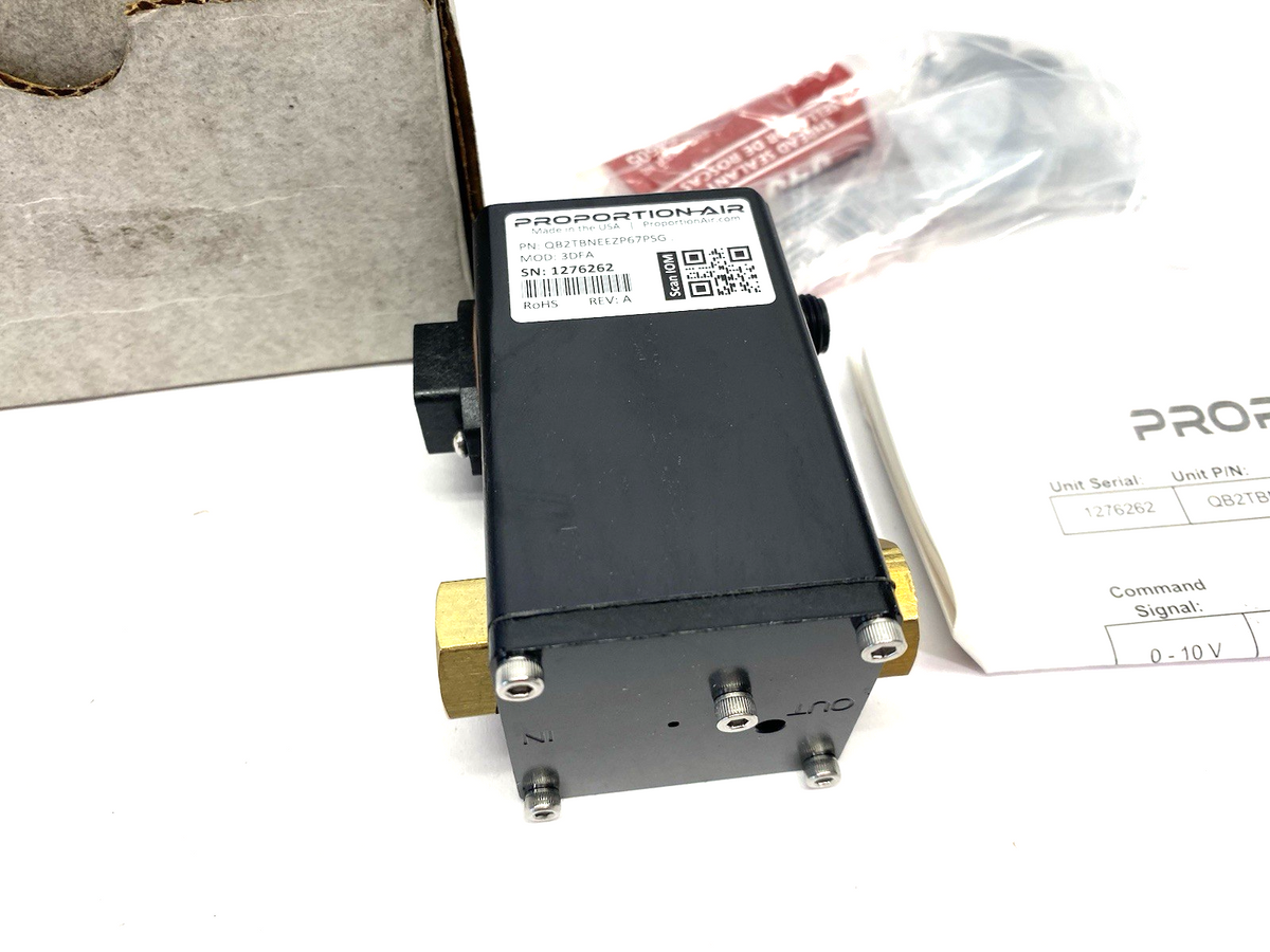 Proportion Air QB2TBNEEZP67PSG Rev. A Electronic Air Volume Booster 3DFA - Maverick Industrial Sales