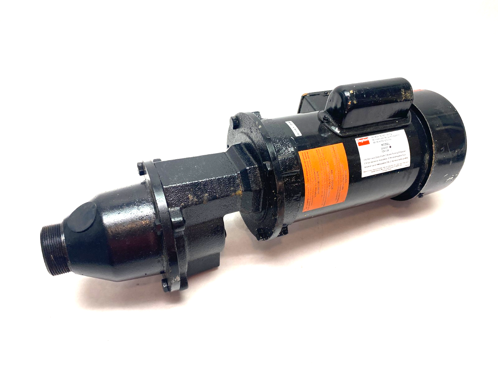 Dayton 32V137 IBC Mixer Bung 1/2HP 115/230V 450rpm NO PROPELLER SHAFT - Maverick Industrial Sales