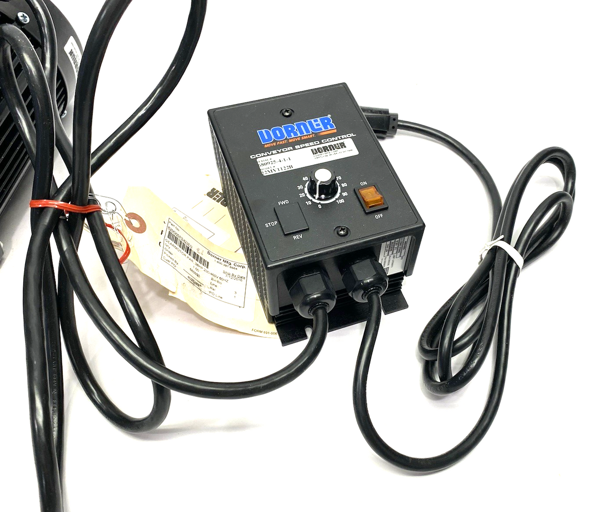 Dorner 62M005PS423EN Parallel Gearmotor 3/8HP 5:1 w/ 22MV1122B VFD Controller - Maverick Industrial Sales
