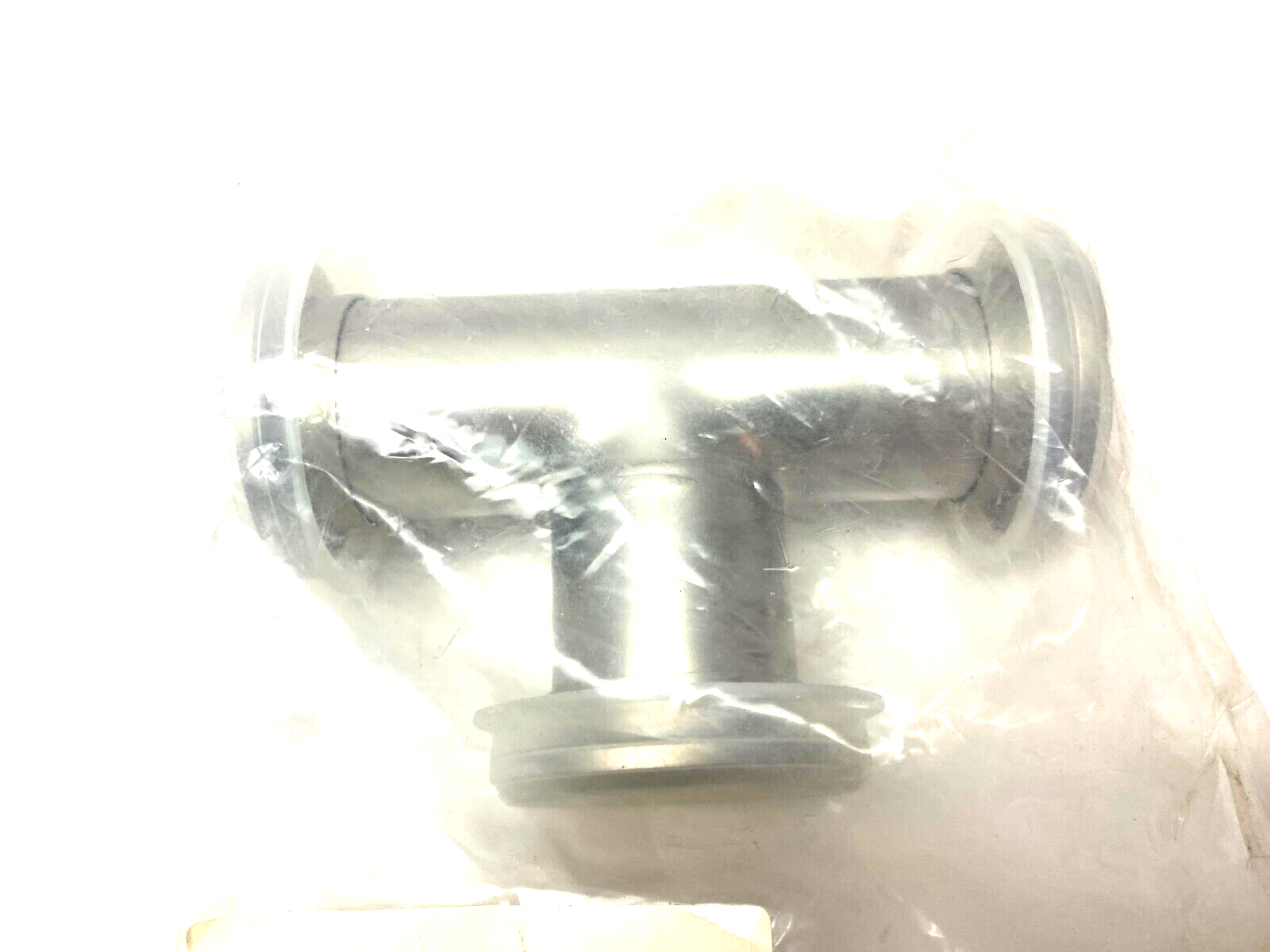 Agilent KT01500246 Stainless Steel Tee Fitting, 2.46" Clearance, NW40 - Maverick Industrial Sales