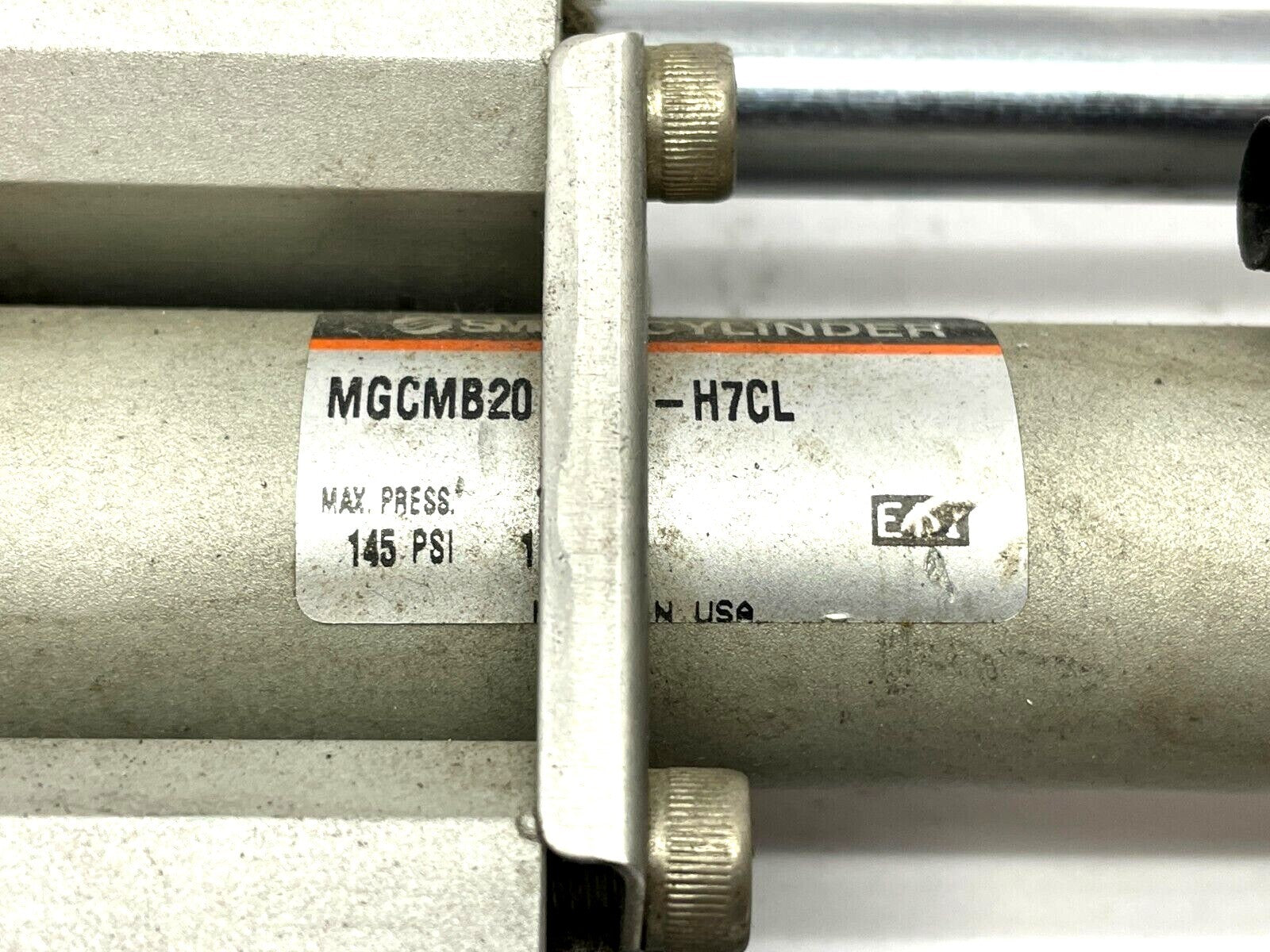 MGCMB20-100-H7CL | SMC Guided Cylinder 20mm Bore 100mm Stroke - Used - Maverick Industrial Sales