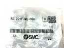 SMC AS1201F-M5-06A One-Touch Flow Control Valve Fitting 6mm OD Tube PKG OF 10 - Maverick Industrial Sales