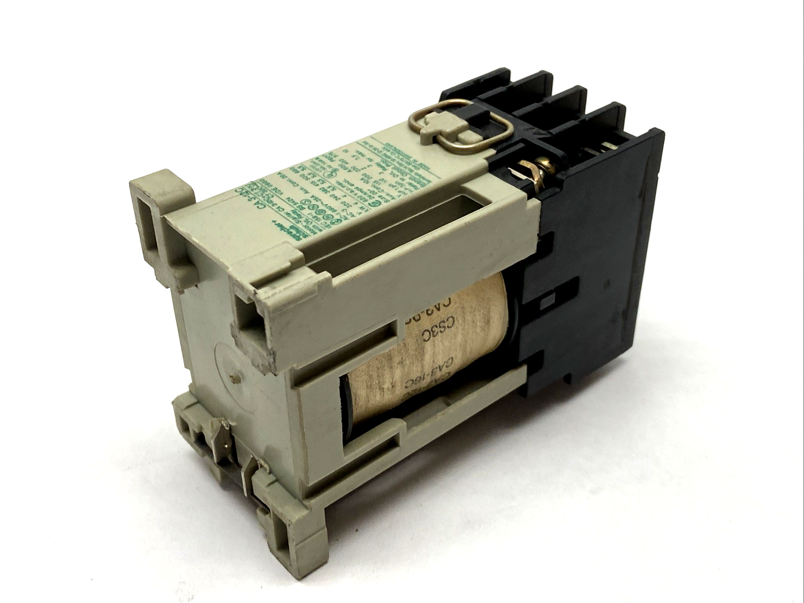 Sprecher+Schuh 3A3-12-10-24 Contactor 24VDC Coil 4-Pole CHIPPED - Maverick Industrial Sales