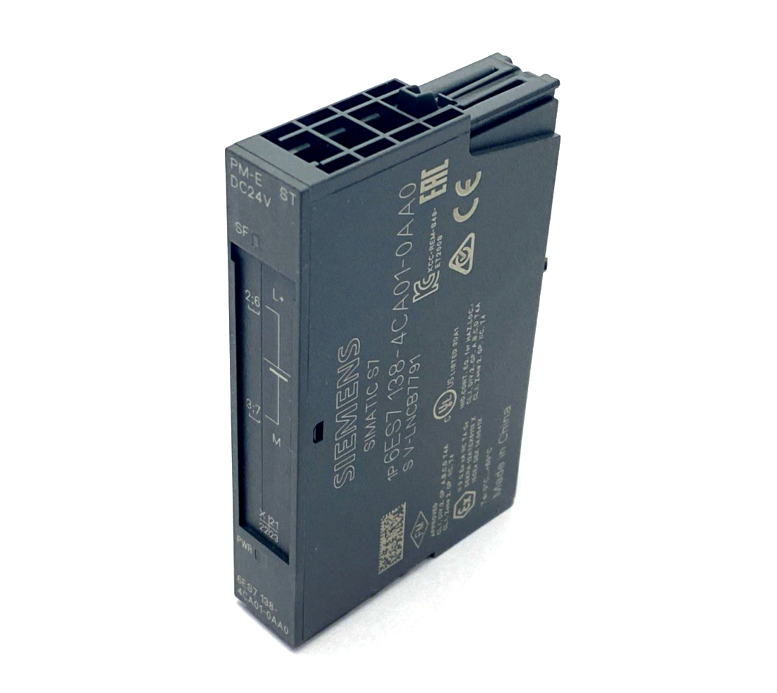 Siemens 6ES7138-4CA01-0AA0 SIMATIC DP, PM-E Power Module ET 200S - Maverick Industrial Sales