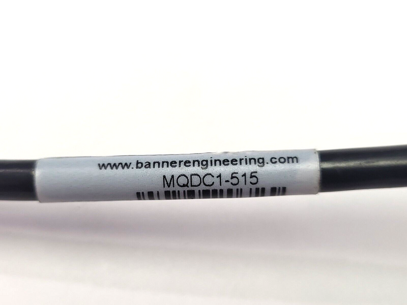 Banner MQDC1-515 Single-Ended Sensor Cordset 5-Pin 5m 47812 - Maverick Industrial Sales