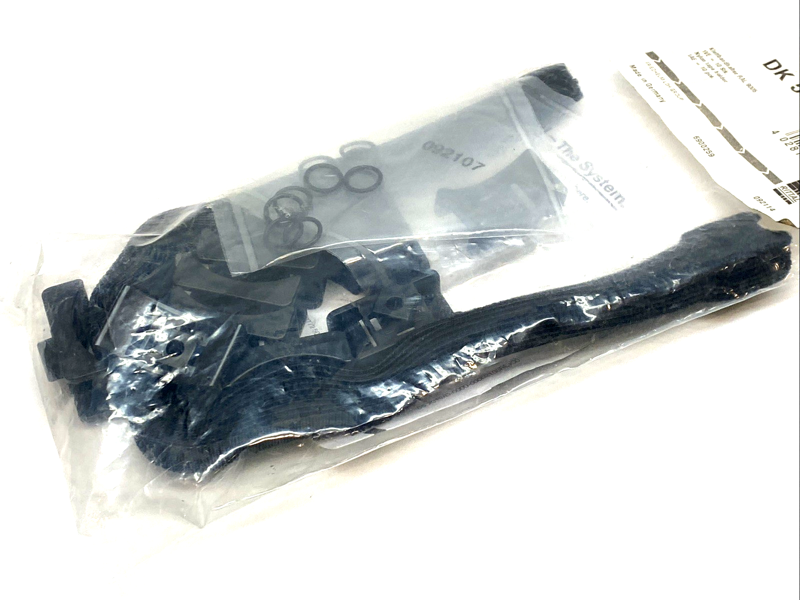 Rittal DK 5502.155 Strap Holder Cable Tie Support for 19" Rack Enclosure - Maverick Industrial Sales