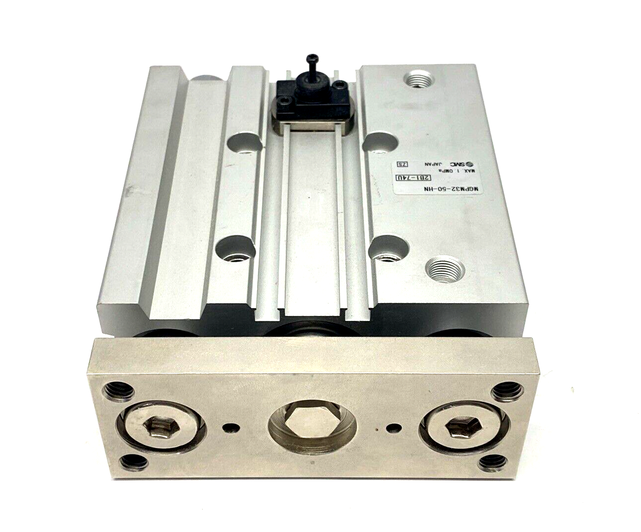 SMC MGPM32-50-HN End Locking Compact Guide Cylinder 32mm Bore 50mm Stroke - Maverick Industrial Sales
