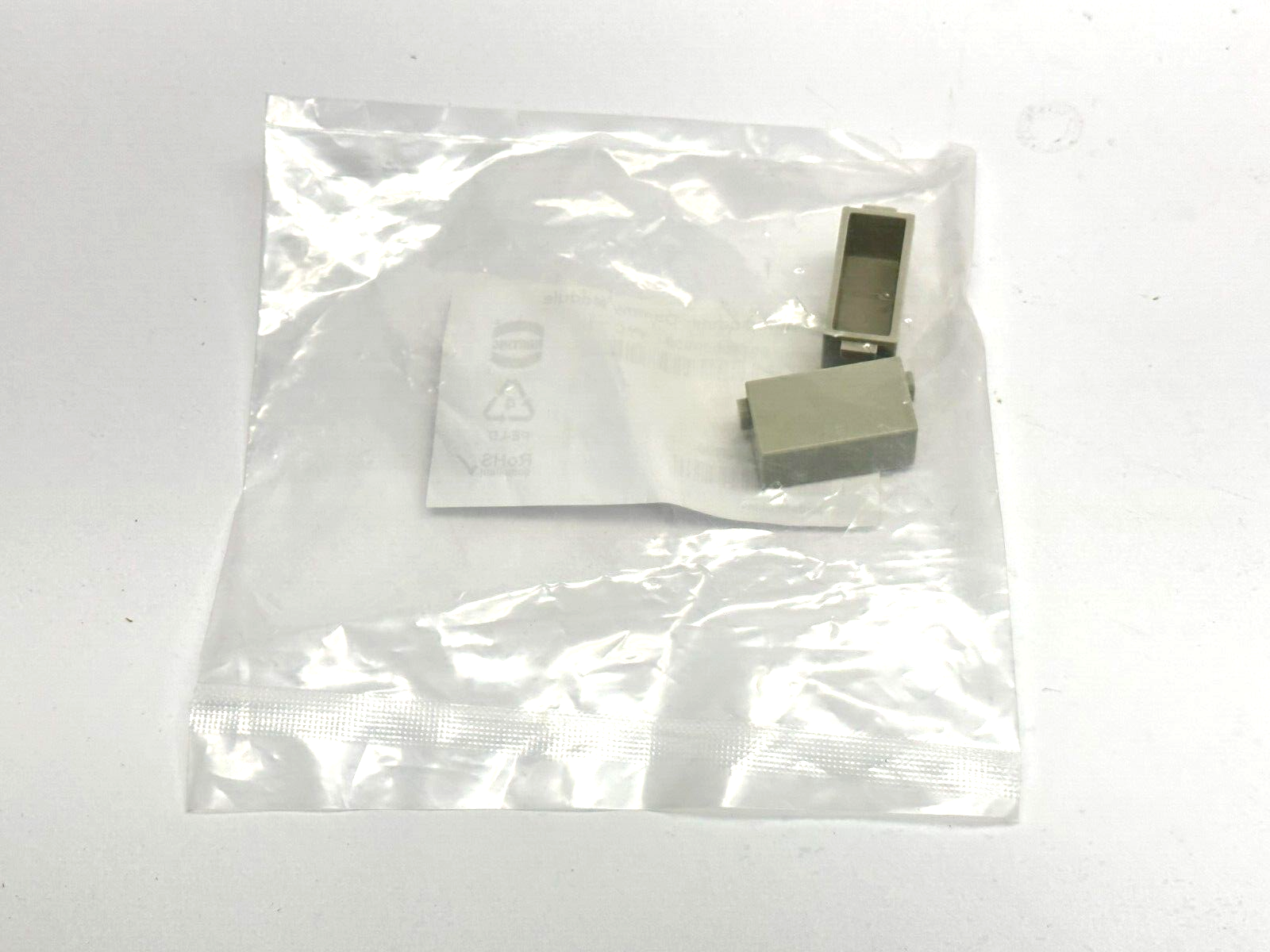 Harting 09 14 000 9950 Han Dummy Module KNBN LOT OF 2 - Maverick Industrial Sales