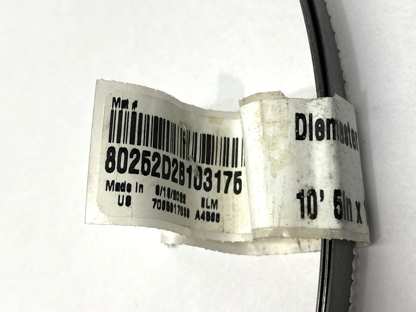 LENOX 80252D2B103175 Diemaster Welded Bandsaw 10' 5" x/2" x .025 x 10/14 - New – Open box - Maverick Industrial Sales