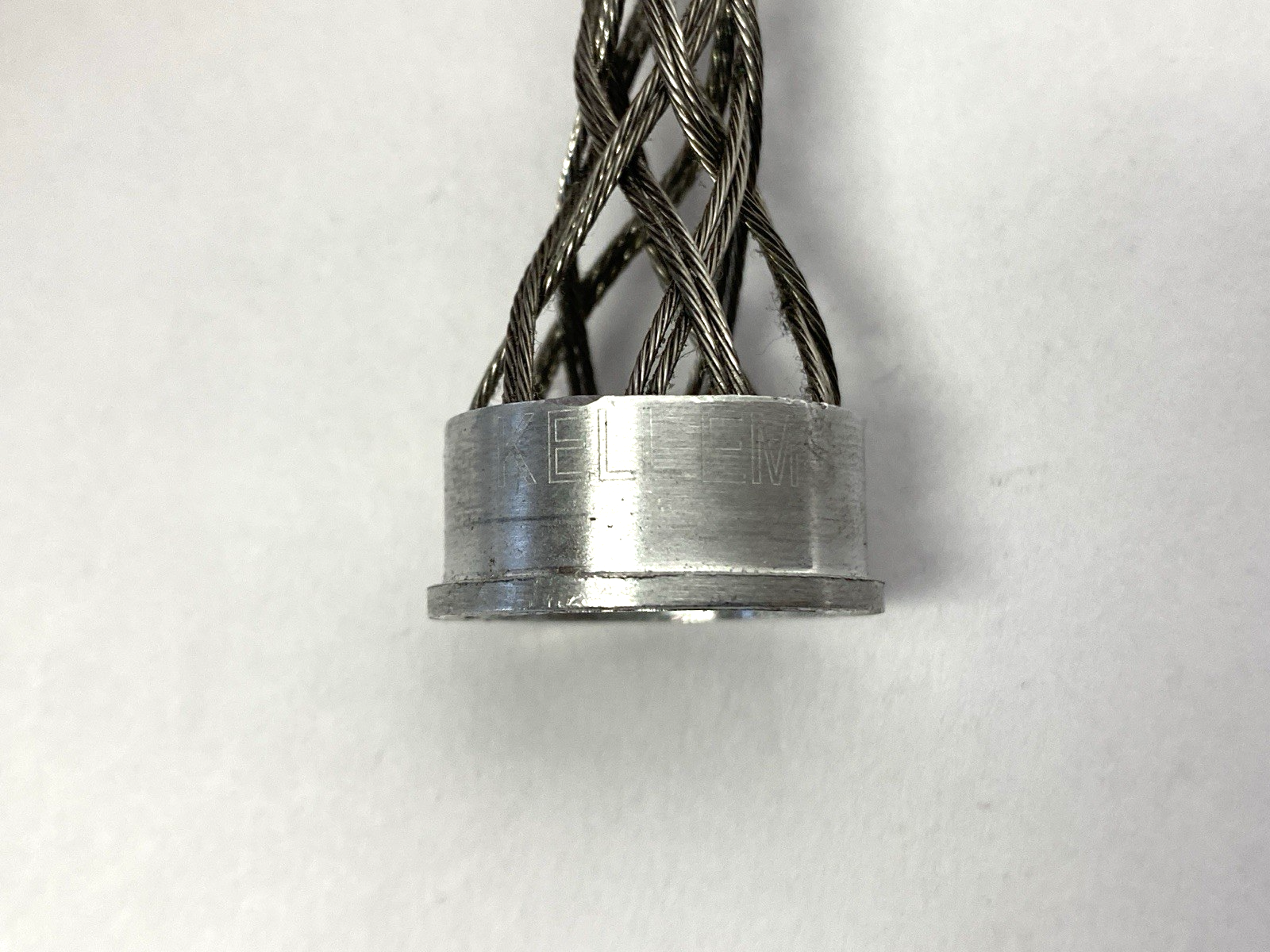 074-01-008 | Kellems Wire Mesh Cord Grip MISSING NIPPLE & THREADED COLLAR LOT OF 2 - Used - Maverick Industrial Sales