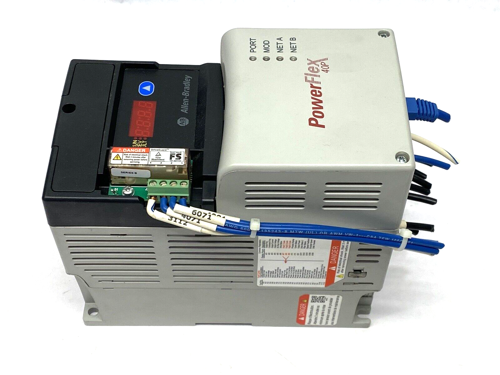 Allen Bradley 22D-D2P3N104 PowerFlex 3-Phase 40P AC Drive Ser. A 480VAC - Maverick Industrial Sales