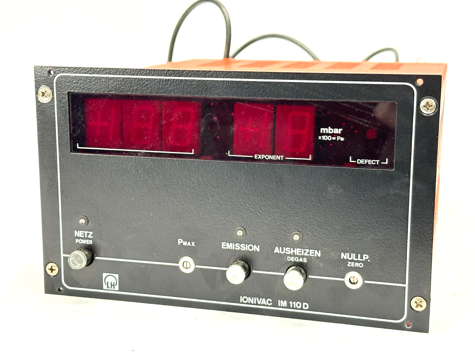 Leybold IM110D Ionivac Vacuum Gauge Controller - Maverick Industrial Sales