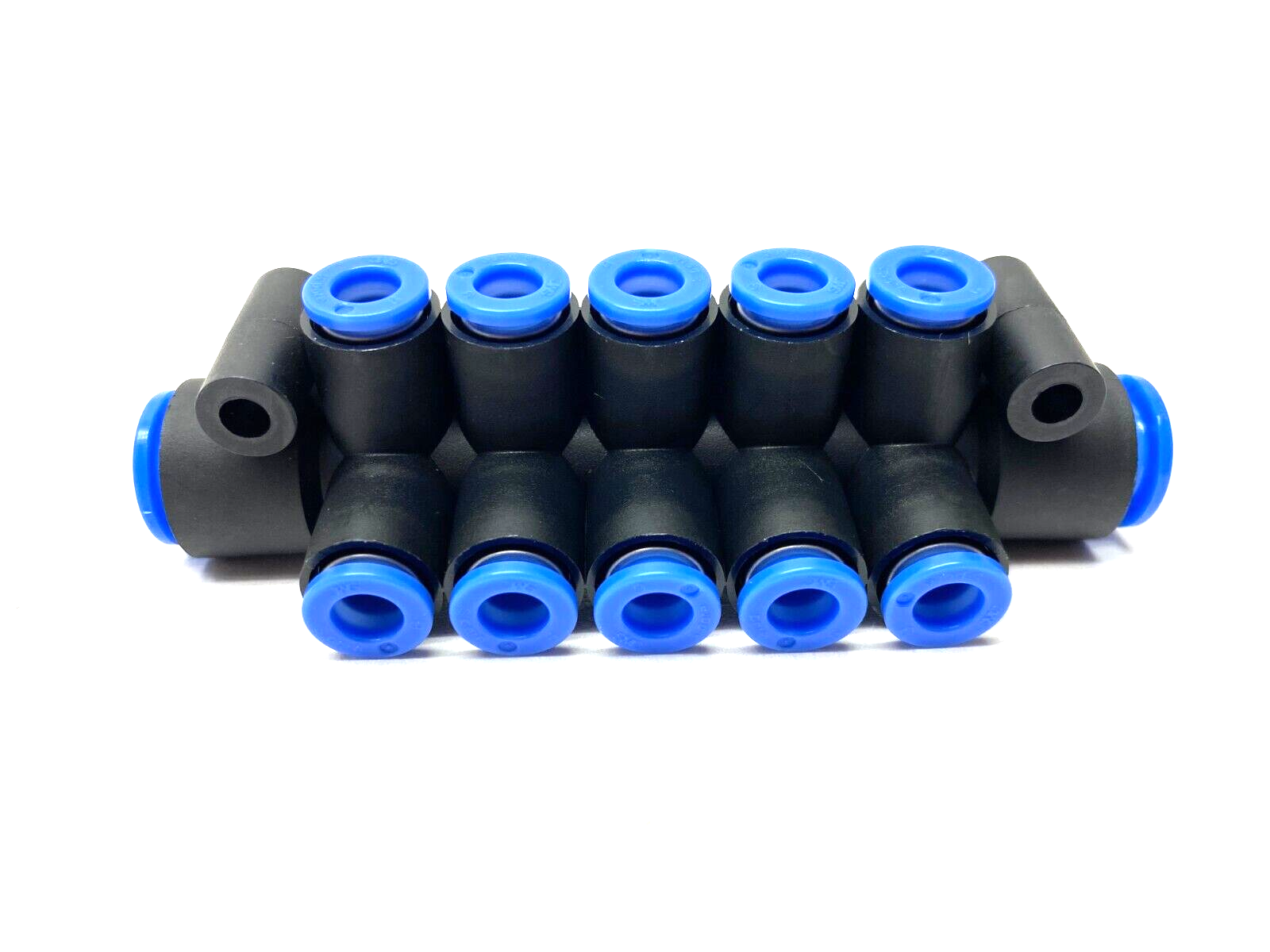 SMC KM11-06-10-10 Pneumatic Push-to-Connect Manifold Fitting - Maverick Industrial Sales