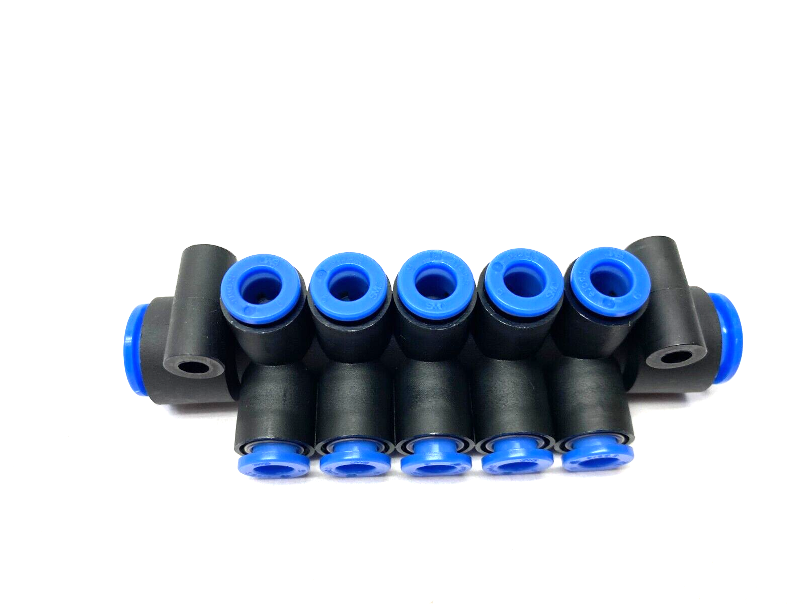 SMC KM11-06-10-10 Pneumatic Push-to-Connect Manifold Fitting - Maverick Industrial Sales