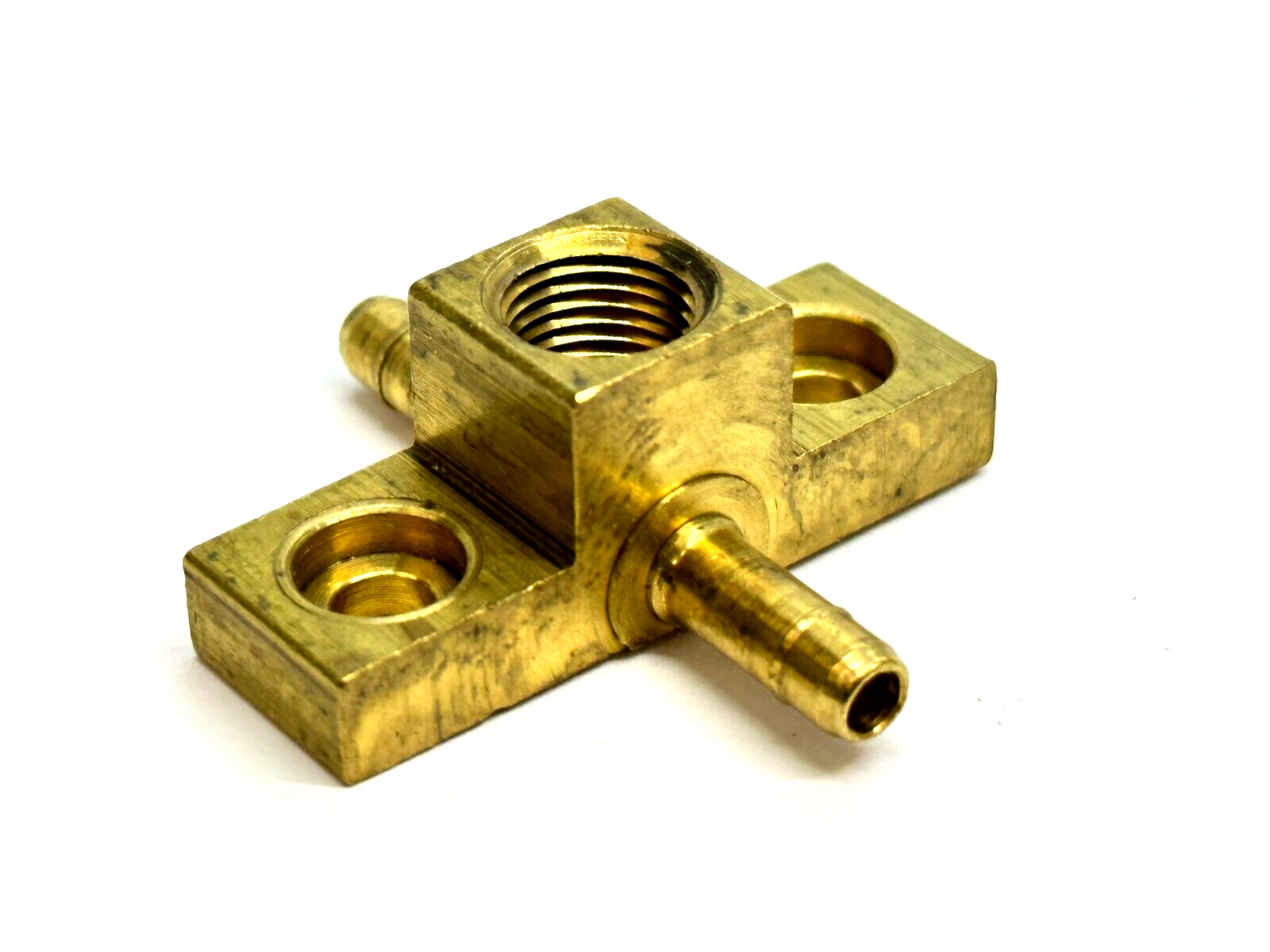 Johnson Controls F-700-80 Tee Fitting 1/4" Barb x 1/4" Barb x 1/8" NPT - Maverick Industrial Sales