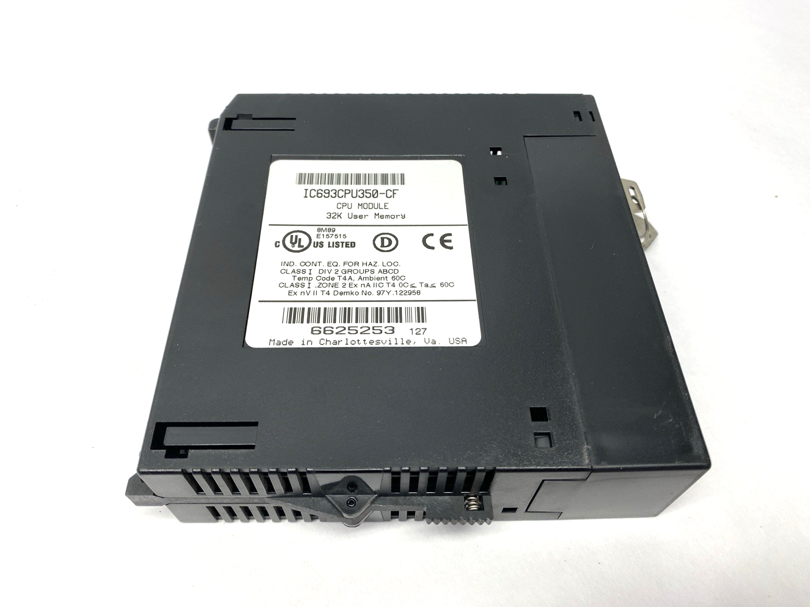 IC693CPU350-CF | GE Fanuc CPU Module 32K User Memory - For parts or not working - Maverick Industrial Sales