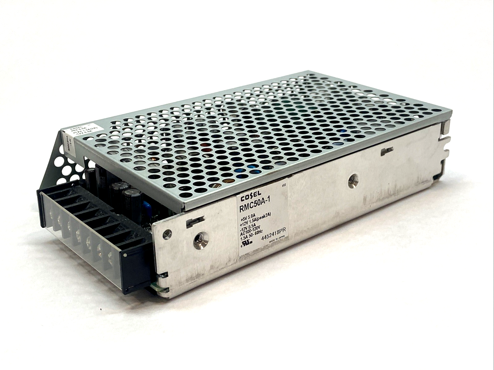 RMC50A-1 | Cosel Power Supply 5V 5A 100-120VAC - Used - Maverick Industrial Sales