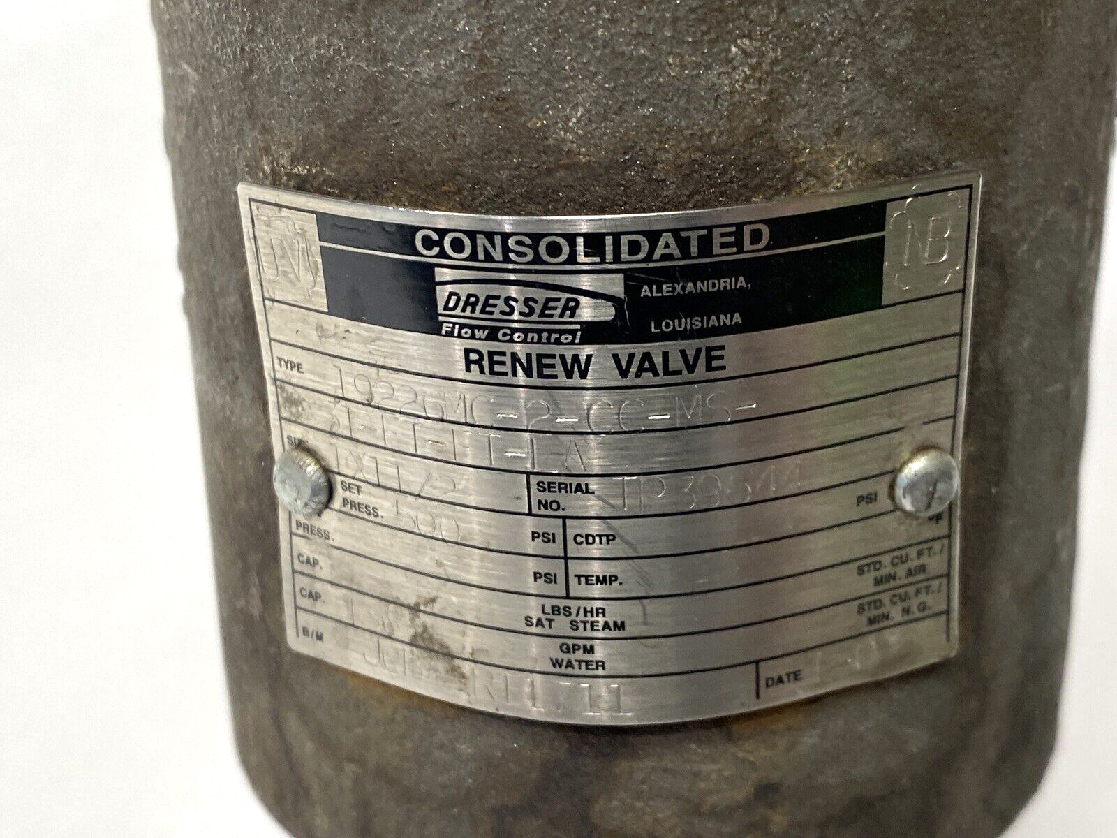 Consolidated Dresser Valves 9226MC-2-CC-MS-3T-FT-FT-LA Safety Relief Valve - Maverick Industrial Sales