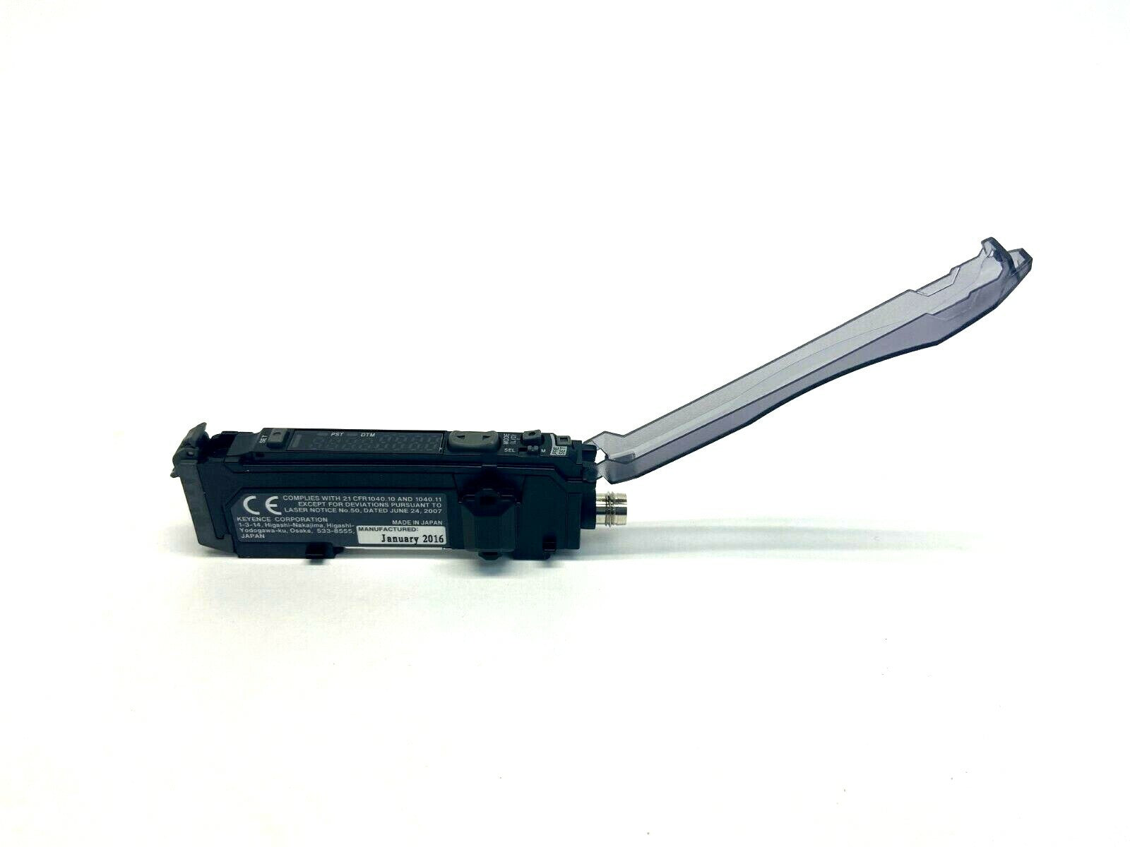 LV-N12CP | Keyence Digital Laser Sensor Amplifier Expansion Unit M8 Connector PNP - Used - Maverick Industrial Sales