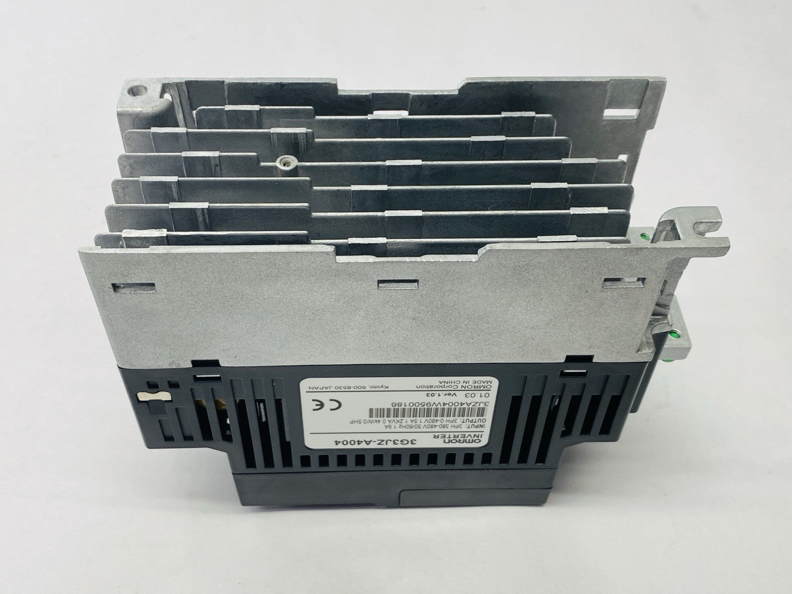 Omron 3G3JZ-A4004 Inverter 3PH 1.5A 0-480V 0.5HP - Maverick Industrial Sales