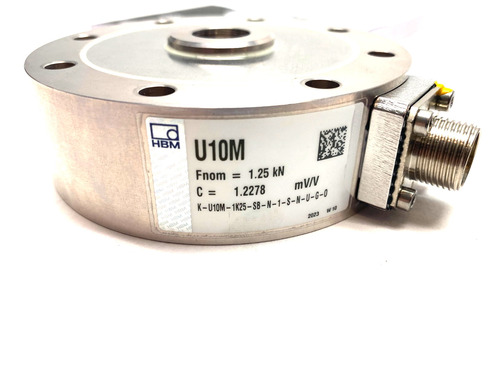 HBM K-U10M-1K25-SB-N-1-S-N-U-G-0 Ultra Precise Force Transducer U10M C=1.2278 - Maverick Industrial Sales