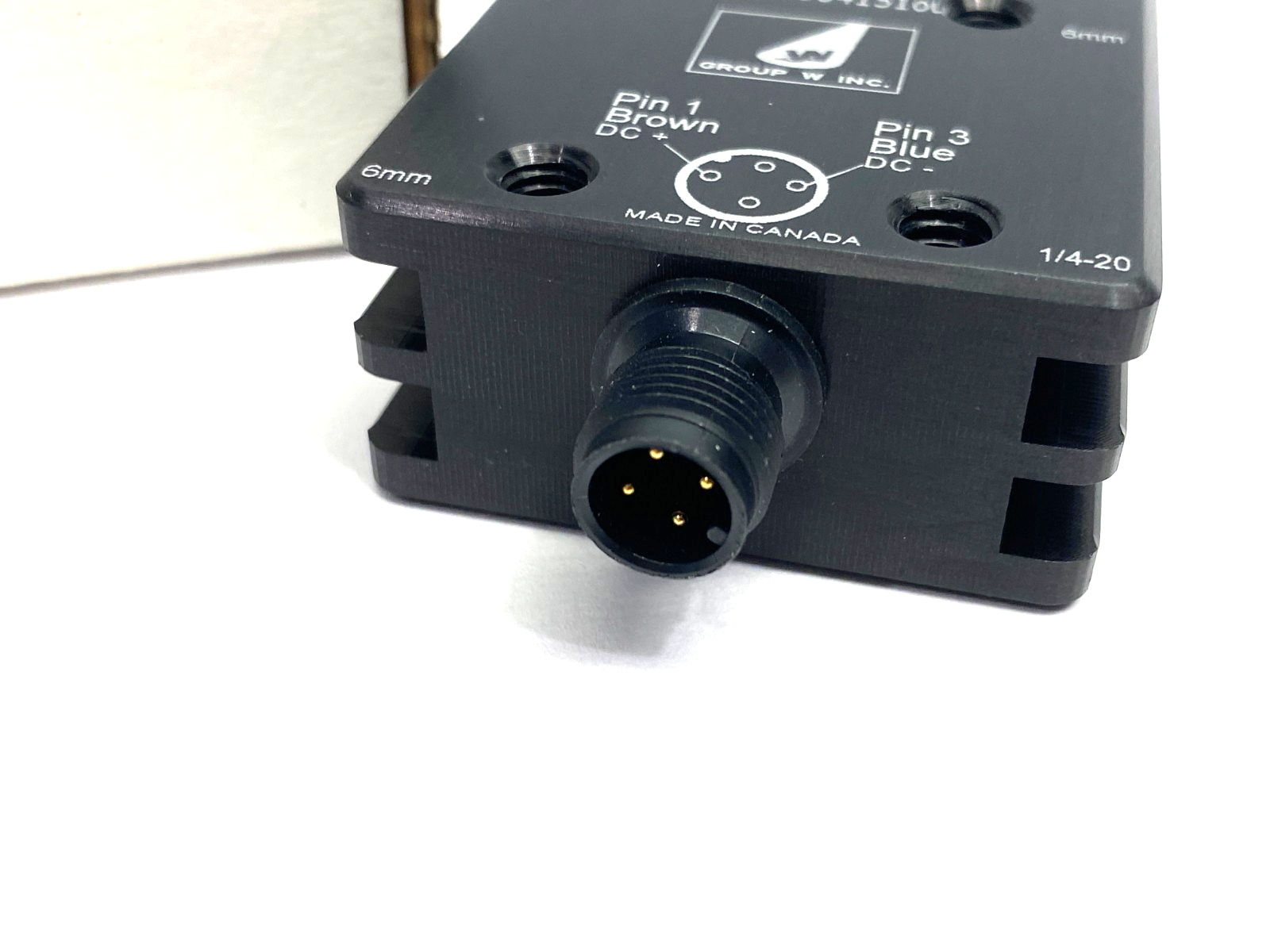 Group W Inc. GWI EYEBALL M12 4-Pin Vision Sensor 24VDC 0.4A - Maverick Industrial Sales
