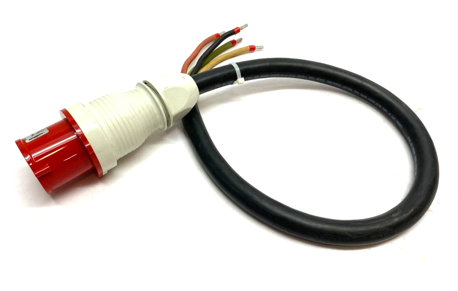 Walther 230419 Pin and Sleeve Splashproof Plug Receptacle IP44 380VAC 30A-7h - Maverick Industrial Sales