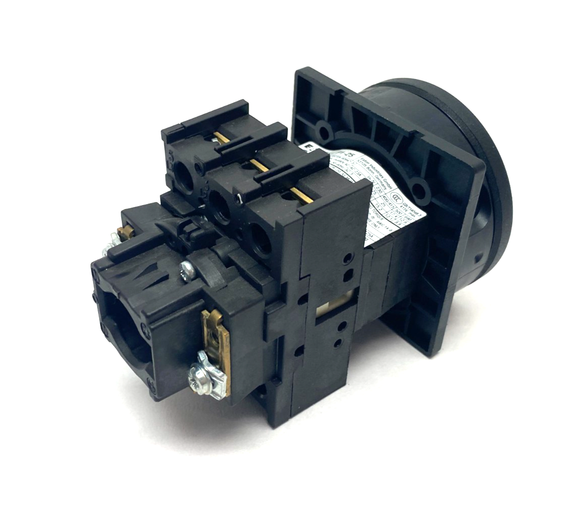 Eaton Moeller P1-25/EA/SVB-SW Main Disconnect Switch Black 3-Pole 048365 - Maverick Industrial Sales
