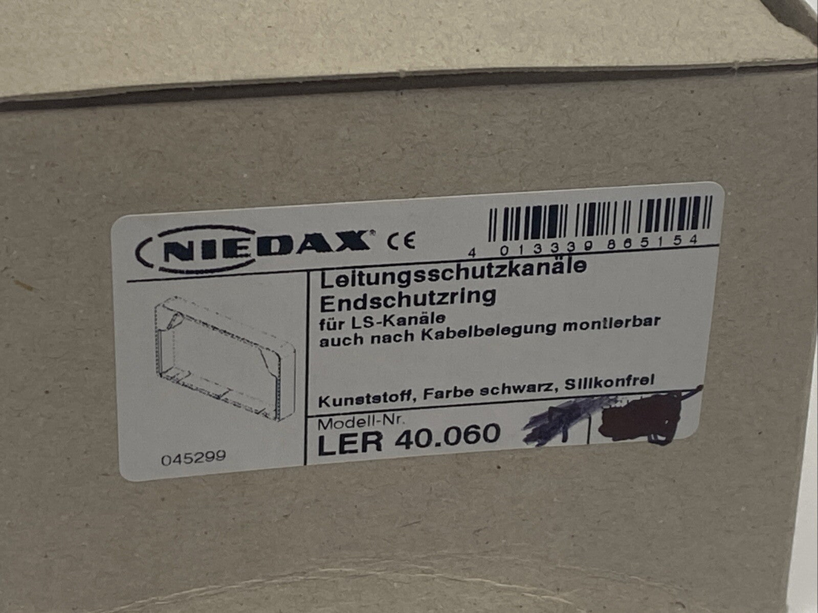 Niedax LER 40.060 End Protection Ring LOT OF 11 - New – Open box - Maverick Industrial Sales