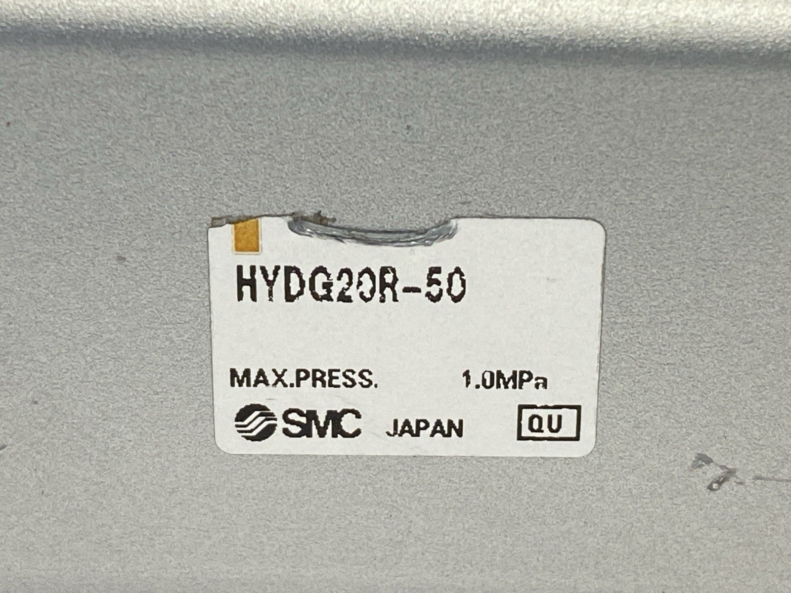 HYDG20R-50 | SMC Pneumatic Guided Hygienic Cylinder 20mm Bore 50mm Stroke - Used - Maverick Industrial Sales