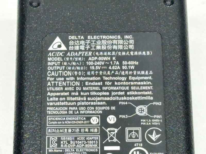 Delta ADP-90WH K AC/DC Power Adapter 4.62A 19.5V 90.1W - Maverick Industrial Sales