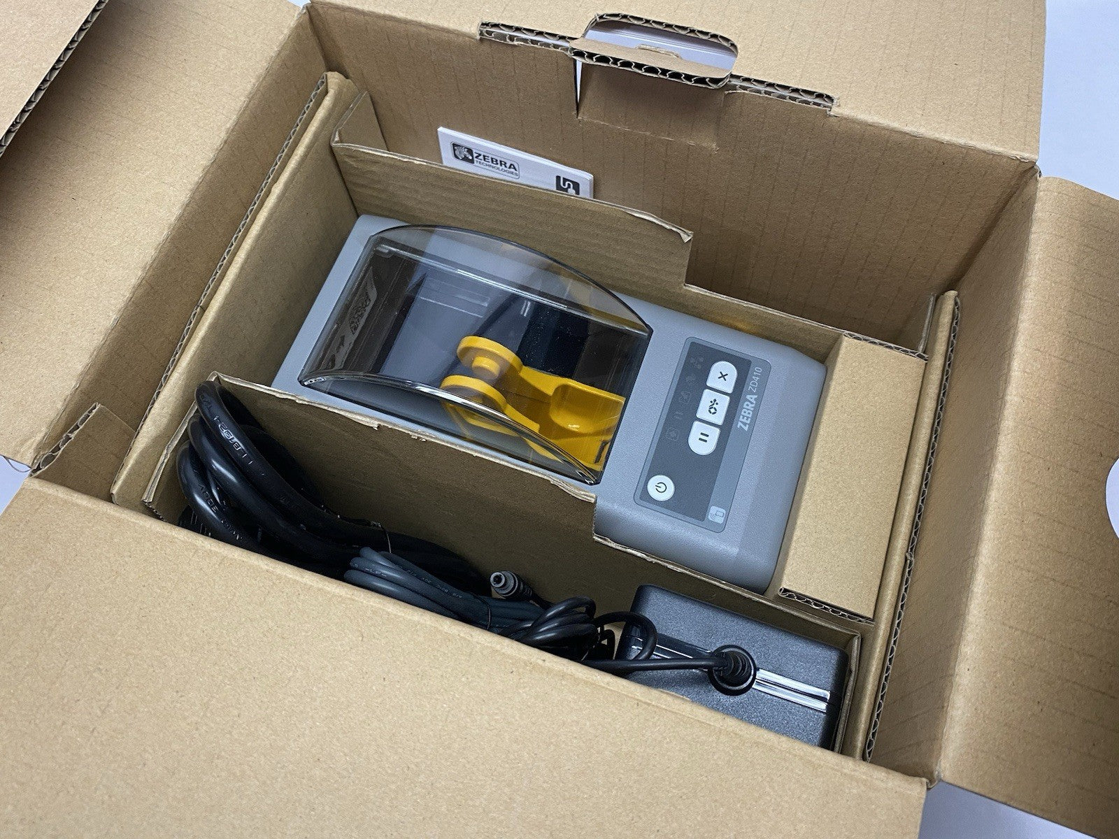 Zebra ZD41022-D01M00EZ Compact Barcode Printer ZD410, USB & Bluetooth Interface - Maverick Industrial Sales