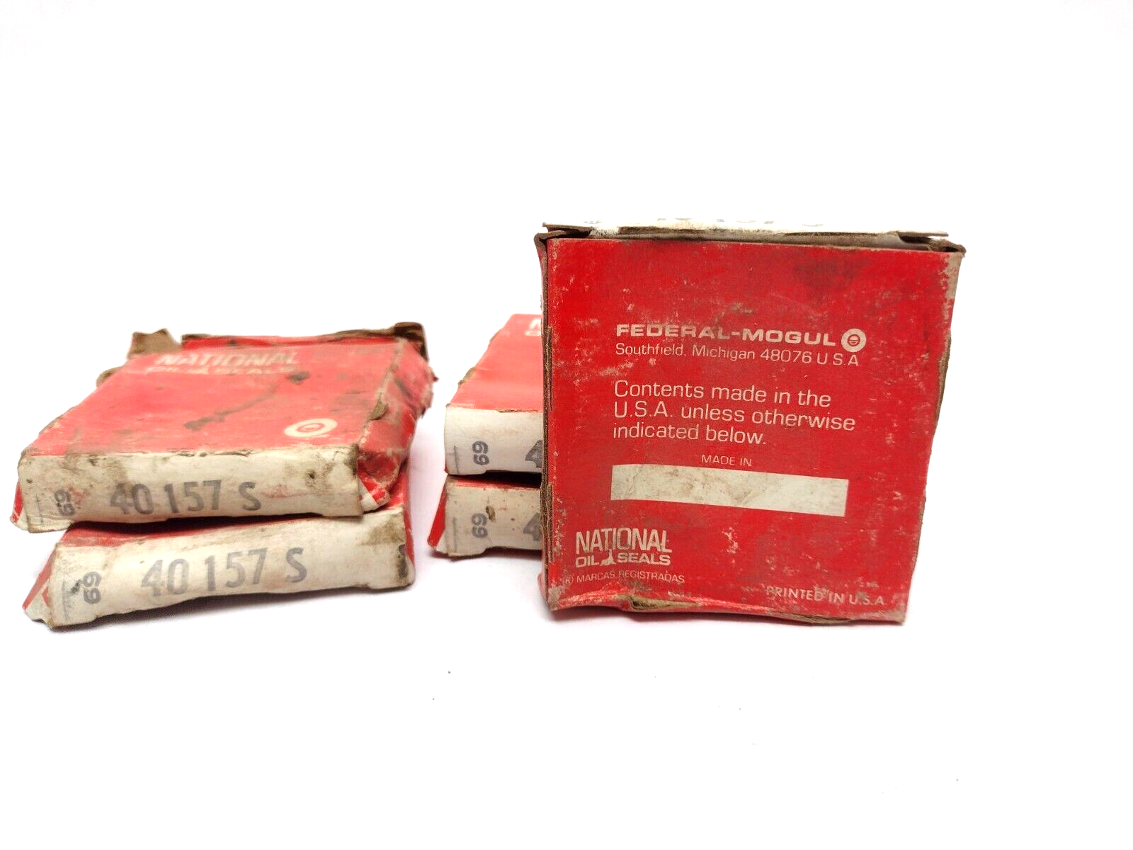 National Federal Mogul 40157S Seal LOT OF 5 - New – Open box - Maverick Industrial Sales