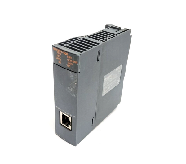 Mitsubishi QJ71E71-100 Ethernet I/F Communications Module 10Base-T/100Base-TX - Maverick Industrial Sales