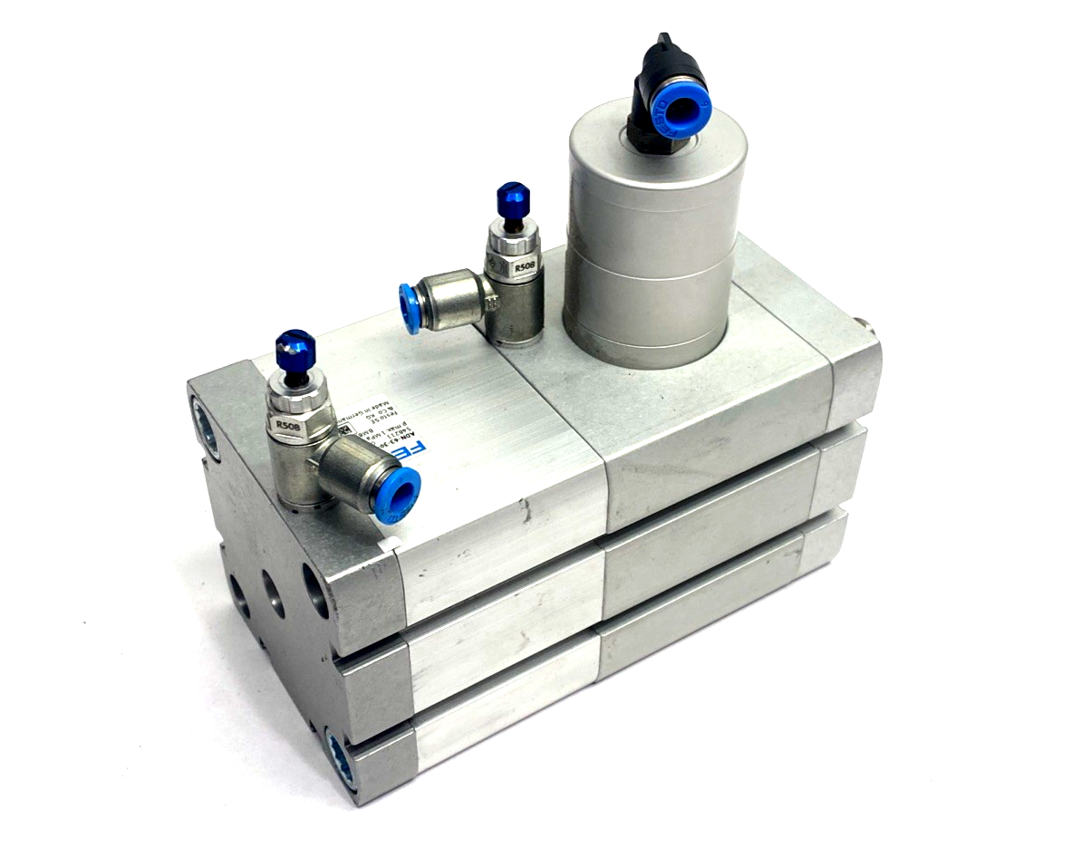 Festo ADN-63-30-KP-A-P-A Pneumatic Compact Cylinder 63mm Bore 30mm Stroke 548211 - Maverick Industrial Sales