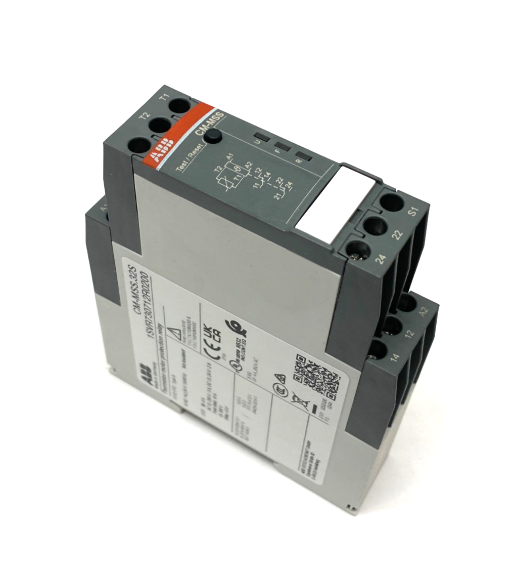 1SVR730712R0200 | ABB Thermistor Motor Protection Relay CM-MSS.32S - New – Open box - Maverick Industrial Sales