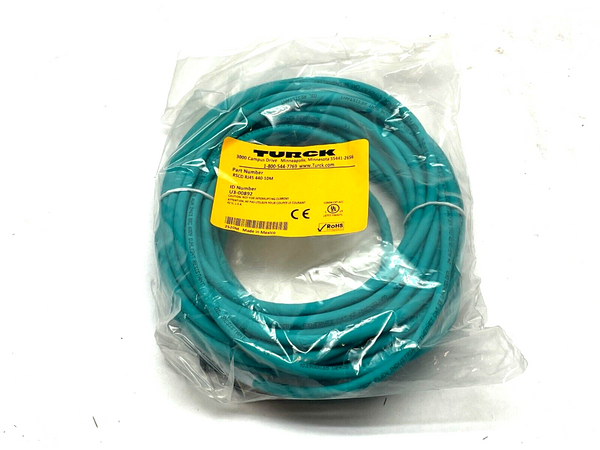 Turck RSCD RJ45 440-10M Industrial Ethernet Cordset U3-00892 - Maverick Industrial Sales