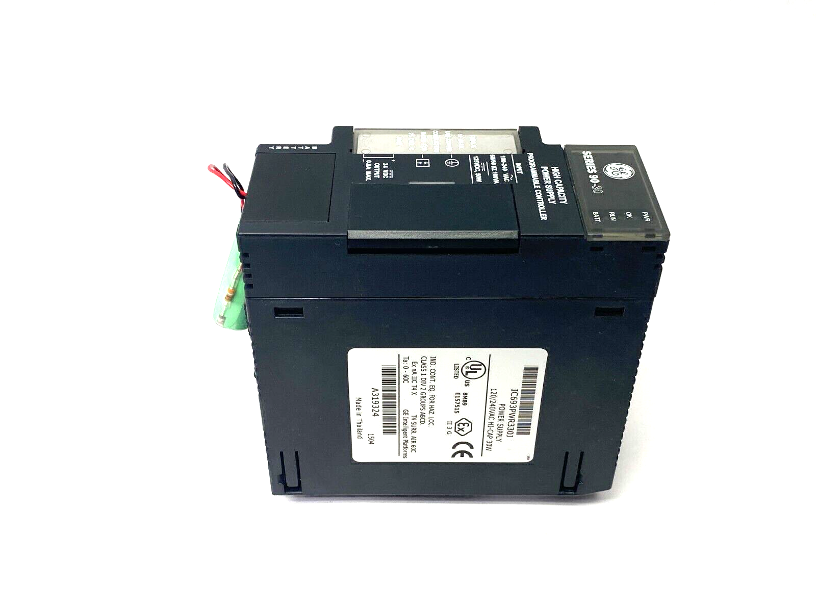 GE Fanuc IC693PWR330J High Capacity Power Supply PC w/ Battery - Maverick Industrial Sales