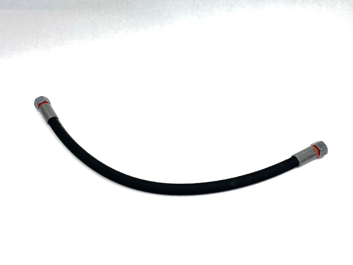 1SN DN12 WP 160bar Hydraulic Hose 2 Foot Length SAE100 R1S 1/2" 2320psi 4Q24 W40 - Maverick Industrial Sales